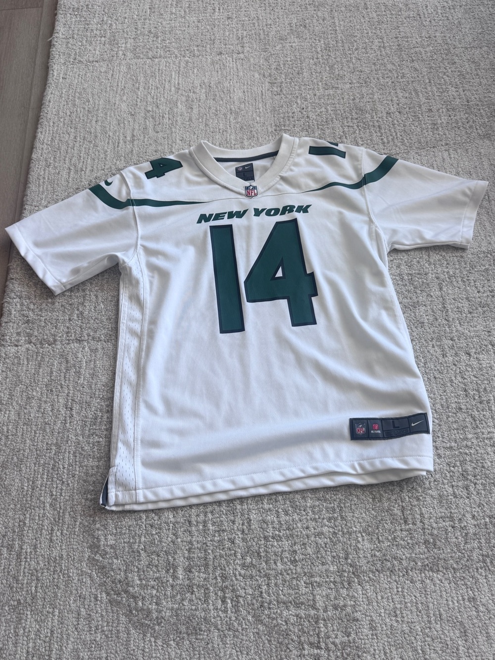 NFL White and Black On-Field Football Jersey